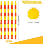 5Pcs Diwali Artificial Marigold Garlands for Home Wedding Decoration, alternate view 2