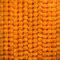 5Pcs Marigold Garland for Decoration,5 Feet Artificial Marigold Flowers