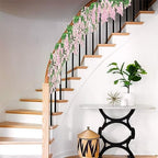 5Pcs Total 36FT Wisteria Artificial Flowers Garland for Decor, alternate view 4