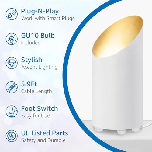 5W Up Lights Indoor 2700K Floor Can Light for Home Plant, 4 PCS, alternate view 2