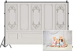 5x3ft Vintage Room Inside Backdrop European Frame Modern House French Castle Cementery Wall Retro Style Photo