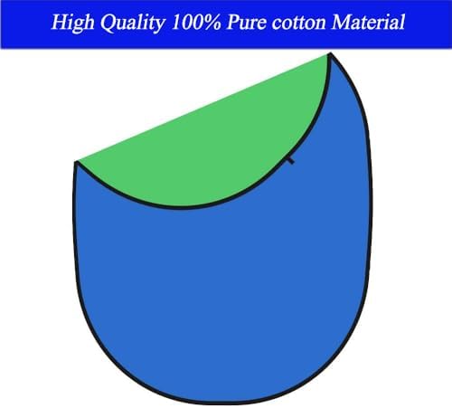 5x6.6ft/1.5×2m Chromakey Backdrop, 2-in-1 Green Screen and Blue Screen, Collapsible Pop Up Reversible Background, alternate
