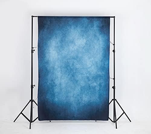 5x7ft Dark Blue Abstract Backdrops Blue Portrait Professional Backgrounds Retro Backdrop in 5x7ft, alternate view 3