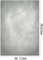 5x7ft Light Grey Backdrops Abstract Photography Backdrop for Professional Studio Backgrounds in 5x7ft, alternate view 2