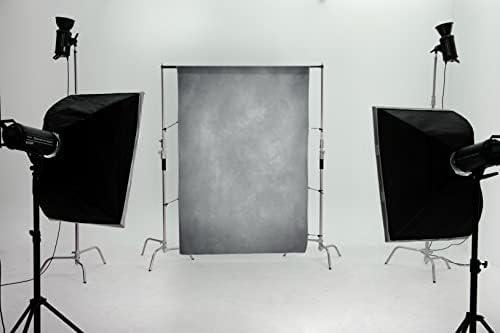 5x7ft Light Grey Backdrops Abstract Photography Backdrop for Professional Studio Backgrounds in 5x7ft, alternate view 3