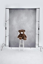 5x7ft Light Grey Backdrops Abstract Photography Backdrop for Professional Studio Backgrounds in 5x7ft, alternate view 6