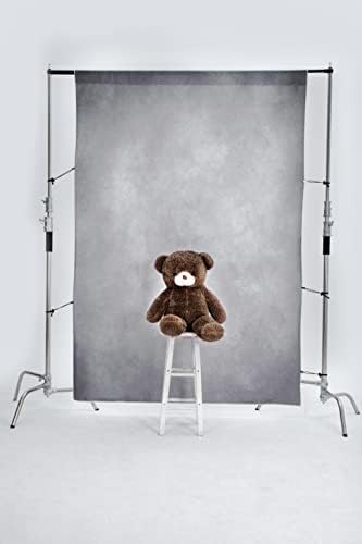 5x7ft Light Grey Backdrops Abstract Photography Backdrop for Professional Studio Backgrounds in 5x7ft, alternate view 6