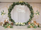 6.25Ft Wedding Square Backdrop Stand, Detachable 4 Tier Gold Metal Flower Square Frame for Photo Booth, alternate view 5