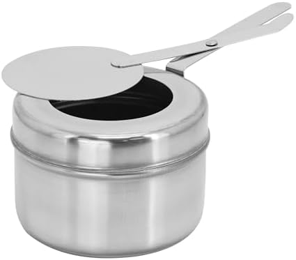6.3 Quart Round Stainless Steel Professional Chafing Dish/Food Warmer/Buffet Server Serving Trays w/Roll Top &, alternate