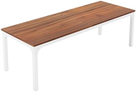 6.5FT Conference Table, 78.7-Inch Rectangle Meeting Seminar Table, Large Business Tables for 6-8 People (Only, alternate view