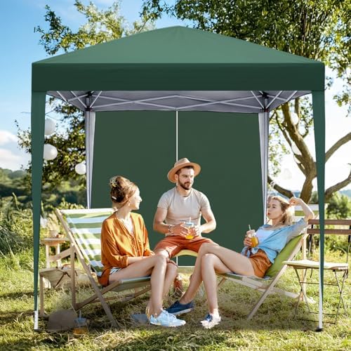 6.5x6.5 Pop Up Canopy Tent with Sidewalls, Outdoor Gazebo Canopy Tent, Patio Event Tents Outdoor Event Shelter, alternate