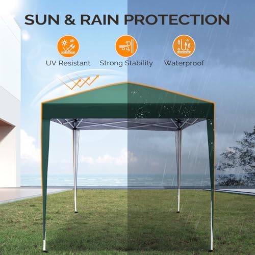 6.5x6.5 Pop Up Canopy Tent with Sidewalls, Outdoor Gazebo Canopy Tent, Patio Event Tents Outdoor Event Shelter, alternate