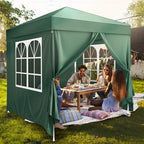 6.5x6.5 Pop Up Canopy Tent with Sidewalls, Outdoor Gazebo Canopy Tent, Patio Event Tents Outdoor Event Shelter, alternate
