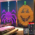 6.6 x 6.6Ft 400 LED Smart Curtain Lights with APP Remote Control in 6.6 x 6.6Ft
