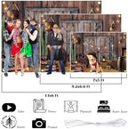6.6 x 9.2 ft Western Party Backdrop Wild West Cowboy Decoration in 6.6 x 9.2 ft in Cowboy, alternate view 6