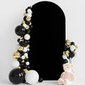 6.6FT Arch Backdrop Cover Black Arch Covers Strethy Backdrop