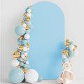 6.6FT Arch Backdrop Cover Dusty Blue Arch Covers Stretchy Backdrop