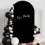 6.6FT Arch Backdrop Stand and Cover Set, Arch Stand with Black Cover, alternate view 7