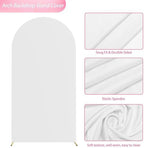 6.6FT Arch Backdrop Stand and Cover Set, Arch Stand with White Cover, alternate view 5