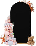 6.6FT Arch Covers, Black Arch Backdrop Cover, Cover Only in 6.6FT in Black