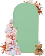 6.6FT Arch Covers, Mint Green Arch Backdrop Cover, Cover Only in 6.6FT in Mint Green