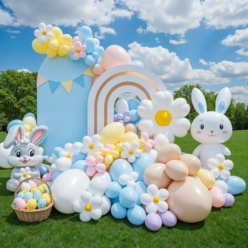 6.6Ft Baby Blue Wedding Arch Backdrop Cover for Party Deco in 6.6 FT in Baby Blue, alternate view 2
