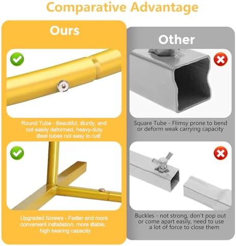 6.6FT Metal Arch Backdrop Stand, Gold Wedding Arch Frame, Balloon Arches Backdrop Stand for Birthday Party Baby, alternate