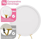 6.6FT Round Backdrop Cover White Round Arch Covers Backdrop, alternate view 4