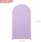 6.6FT Wedding Arch Cover, Lavender Arch Backdrop Cover Stretchy Spandex Backdrop Stand Covers for Birthday Party, alternate