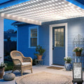 6.6ft x 6.6ft Christmas Net Lights, 160LED Gazebo Mesh Lights Outdoor 8 Modes Timer, Waterproof Connectable