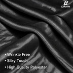 6 & 7.2 Black Shimmer Arch Backdrop Cover Shiny Birthday Party Arch Covers, alternate view 4