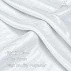 6 & 7.2 Silver Shimmer Arch Backdrop Cover Shiny Birthday Party Arch Covers, alternate view 5