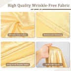 6 & 7.2ft Gold Shimmer Arch Backdrop Cover Shiny Birthday Party Arch Covers, alternate view 6