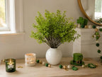 6 Bundles Artificial Green Baby’s Breath Flowers in Green, alternate view 7