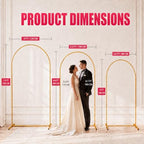 6 FT Arch Backdrop Stand, Balloon Arch Stand, alternate view 3
