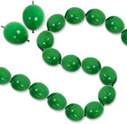 6 Inch Green Linking Balloons, 120Pcs Quick Link Balloons Garland & Arch Kit for DIY Balloon Wall, Dark Green