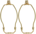 6 Inch Lamp Shade Harp Holder, 2 Pcs, Gold in Gold