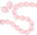 6 Inch Light Pink Linking Balloons, 120Pcs Quick Link Balloons Garland & Arch Kit for DIY Balloon Wall, Pink