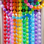 6 Inch Rainbow Linking Balloons, 120Pcs Quick Link Balloons Garland & Arch Kit for DIY Balloon Wall, Multi Color, alternate