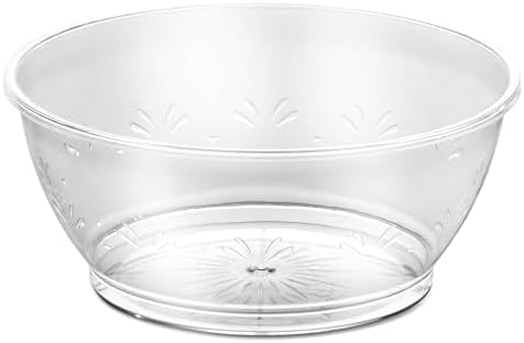 6 Oz Clear Mini Plastic Dessert Bowls (400-Pack) Disposable Serving Bowls in 6 Ounce in Clear, alternate view 4