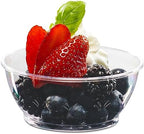 6 Oz Clear Mini Plastic Dessert Bowls (400-Pack) Disposable Serving Bowls in 6 Ounce in Clear, alternate view 6