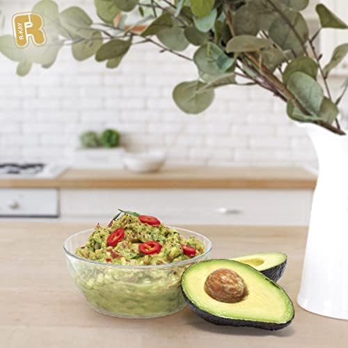 6 Oz Clear Plastic Bowls - 100 Pack disposable bowls - Premium Hard Small Plastic Bowls - Heavy Duty Ice Cream, alternate