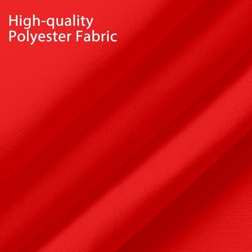 6 Pack 70 x 120 Inch Tablecloths Rectangle Red Table Cover in 70 x 120 Inch in Red, alternate view 4