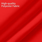 6 Pack 70 x 120 Inch Tablecloths Rectangle Red Table Cover in 70 x 120 Inch in Red, alternate view 4