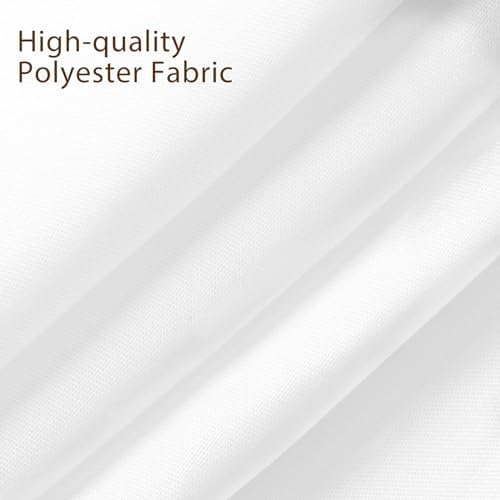 6 Pack 90 x 156 Inch Tablecloths Rectangle White Table Cover in 90 x 156 Inch in White, alternate view 2