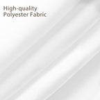 6 Pack 90 x 156 Inch Tablecloths Rectangle White Table Cover in 90 x 156 Inch in White, alternate view 2