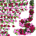 6 Pack Artificial Flower Garlands 15.8FT Fake Rose Vines Silk Flowers Hanging Rose Ivy for Wedding Arch Party