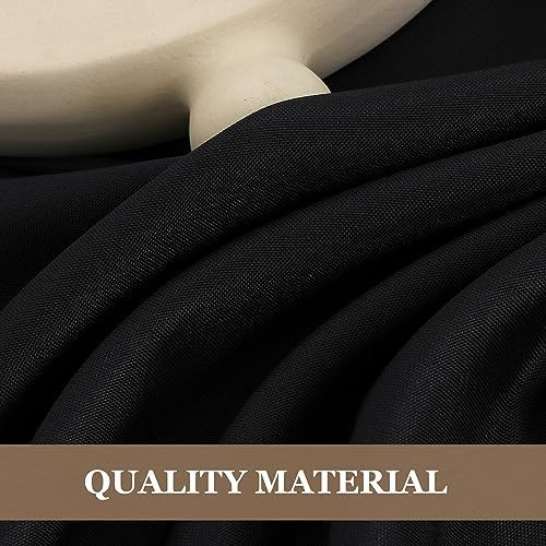 6 Pack Black Tablecloths 70x120 Inch for 6-8 Ft Rectangle Tables in 70x120 Inch in Black, alternate view 7