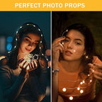6 Pack Fairy Lights Battery Operated 7ft 20 LED Mini String Lights Twinkle Lights Silver Wire Firefly Starry, alternate view