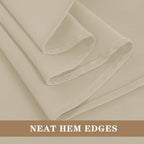 6 Pack Nature Tablecloths 90x156 Inch for 8 Foot Rectangle Tables in 90x156 Inch in Nature, alternate view 4